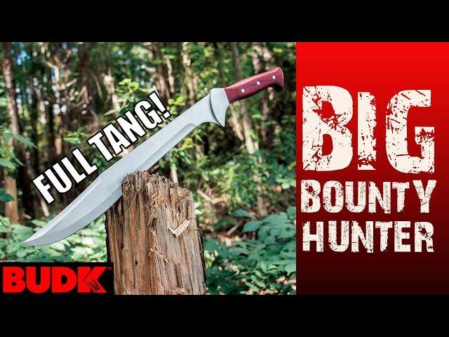 Tomahawk Big Bounty Hunter Full Tang Machete With Sheath