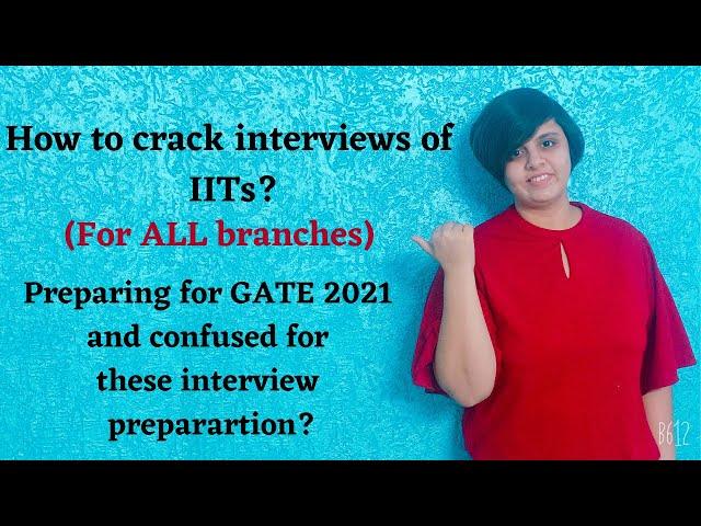 Interview preparation for Winter Admissions at IITs | MTech, MS and PhD