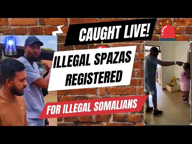 Caught on Camera | Illegal Spaza Shops Registered | Mzansi