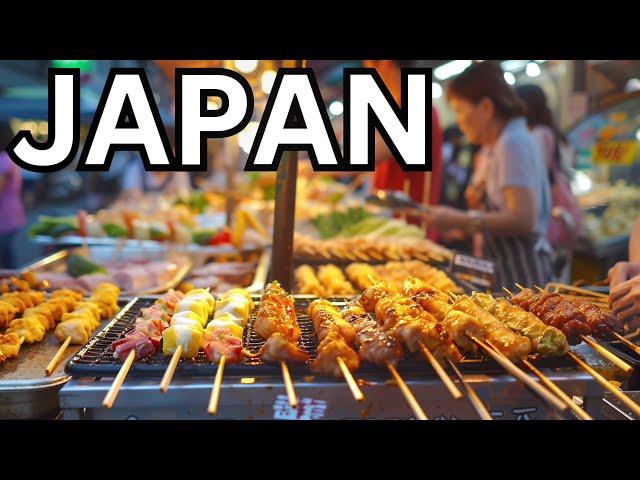  BEST STREET FOOD IN OSAKA JAPAN, OSAKA WALKING TOUR: FROM DOTONBORI TO HIDDEN GEMS, 大阪市, 4K HDR