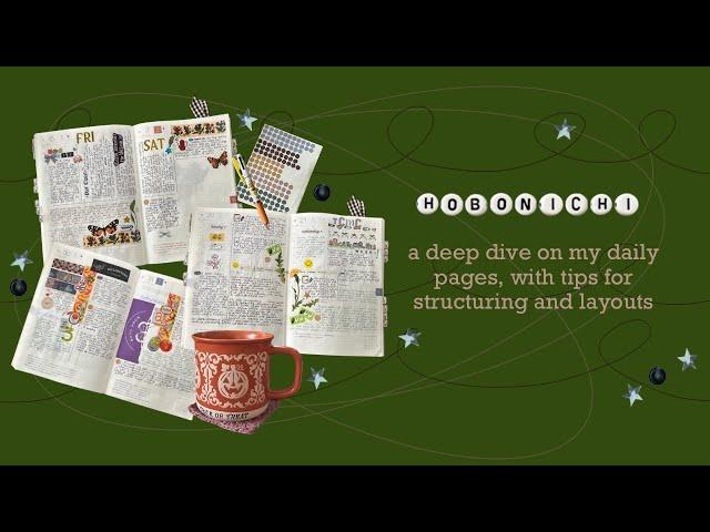 Hobonichi Cousin deep dive | Daily pages and journalling