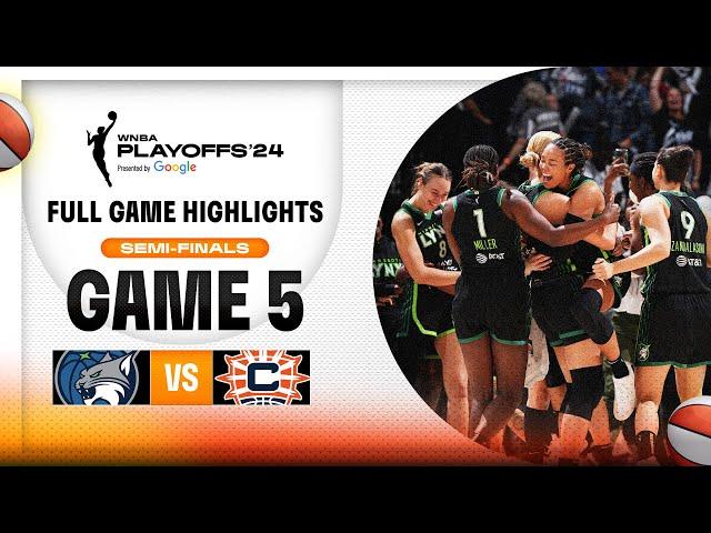 Connecticut Sun vs. Minnesota Lynx | FULL GAME HIGHLIGHTS | October 8, 2024