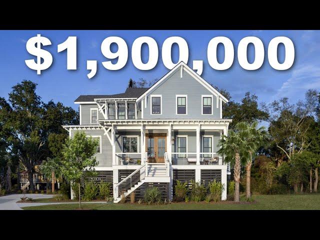 Inside a LUXURY $1,900,000 home in Mount Pleasant, SC | Million Dollar Charleston Homes