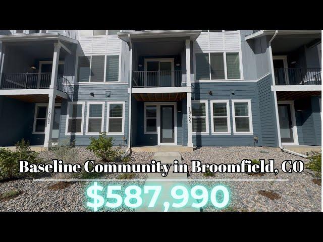 New Construction Homes for Sale in Broomfield, CO | 4bed, 3.5bath at Baseline Community