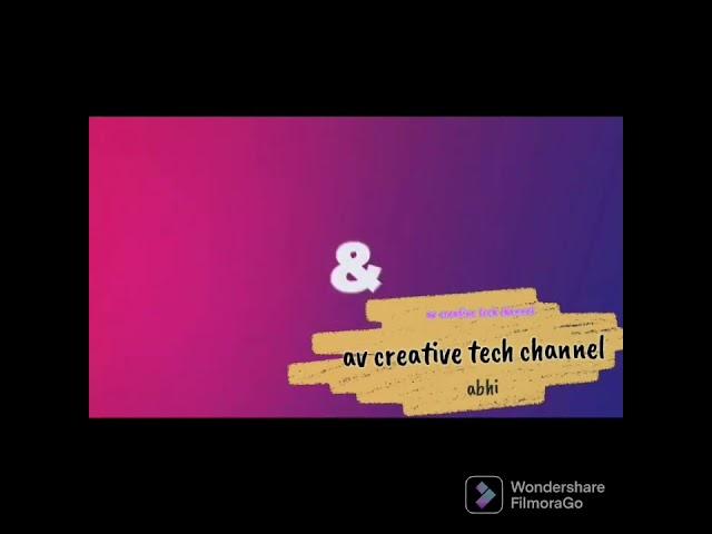 avcreativetechchannel shorts#like#share#subscribe