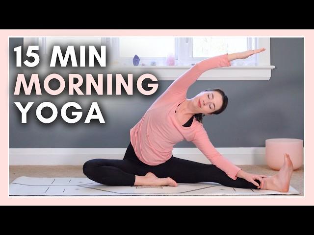 15 min Morning Yoga Flow - All Levels, No Props