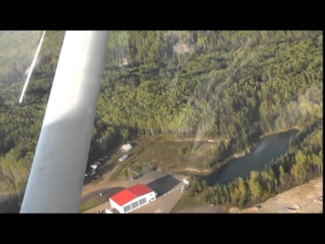 SveinSjoen.ca Flying over Fort Mcmurray Oil Sands Cessna 172