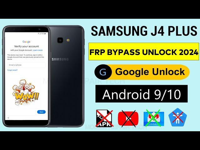 Samsung j4 Plus Frp Bypass | Samsung j415F Google Account bypass