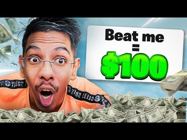 If you beat me in Chess, you win $100