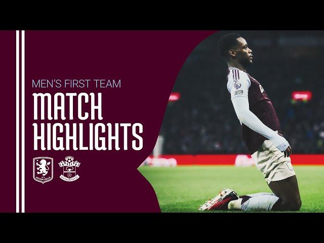 JHON DURAN WITH THE WINNER | Aston Villa 1-0 Southampton