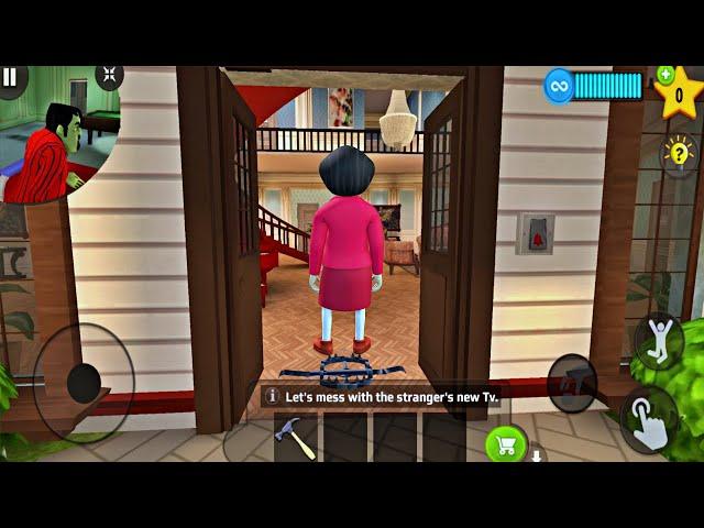 Play as Miss T in Scary Stranger 3D- New Update New Levels  (Android,iOS)