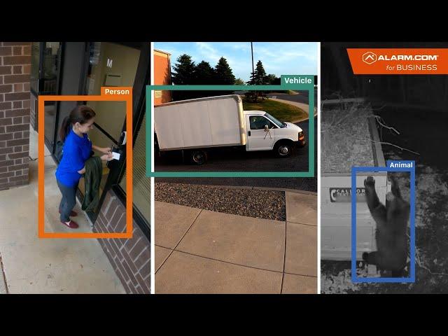Proactively Protect Your Business with Alarm.com's AI-Powered Video Analytics