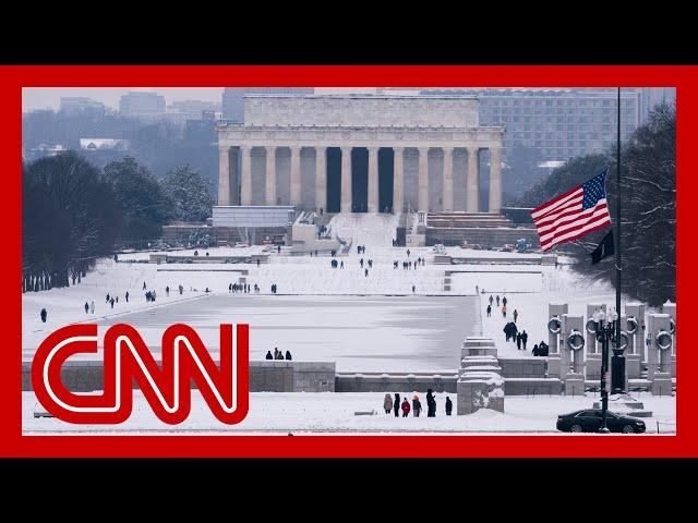 Snow piles up in Washington as winter’s most significant storm yet hits