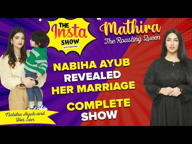 Nabiha Ayub Revealed Her Marriage | Mathira Show | Complete Show | 25th January | BOL Entertainment