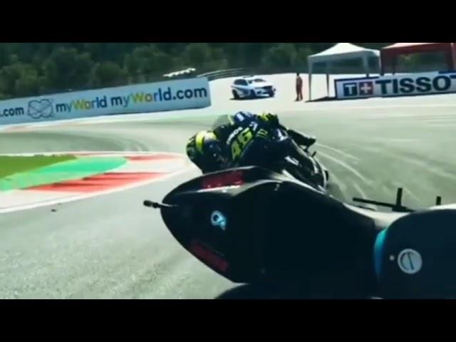 Valentino Rossi greatest escape (slow Mo) ️️ Moto GP 46