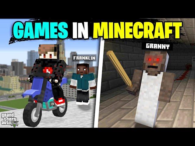 Most popular games in Minecraft 