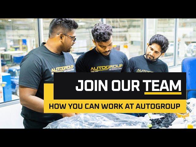 Join the World-Class Autogroup Team! | We Are Hiring!