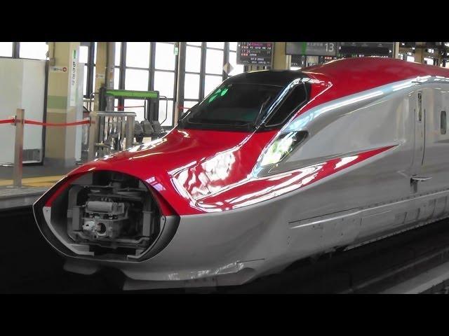 東北新幹線 E6系スーパーこまち・E5系はやぶさ連結シーン2本撮り+α Connection of Shinkansen