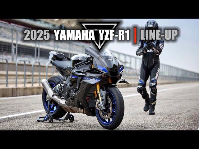 The 2025 Yamaha YZF-R1 Series | R1, R1M, R1-RACE & R1-GYTR