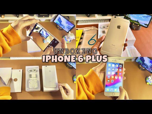 iPhone 6 Plus Unboxing 2022 | *aesthetic*  ( camera, video, sound test)