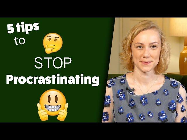 5 Ways to Overcome Procrastination!  Kati Morton