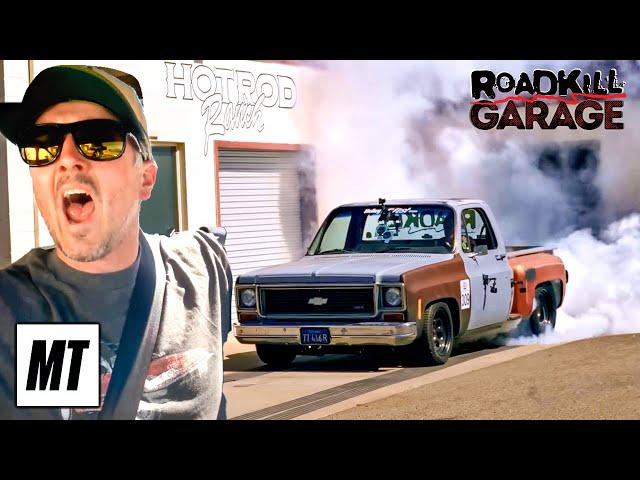 Adding 4 Link Suspension to the Chevy Muscle Truck! | Roadkill Garage