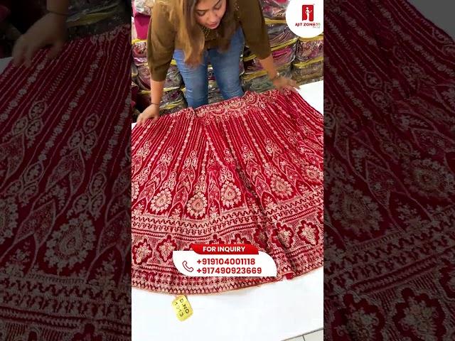 Royal Velvet Lehengas  | Wedding Season Special 2025 | 2025 के Trending Bridal Lehengas   |