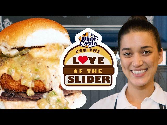 Chef Tanya's Cajun White Castle Burger - Chicago | For the Love of the Slider