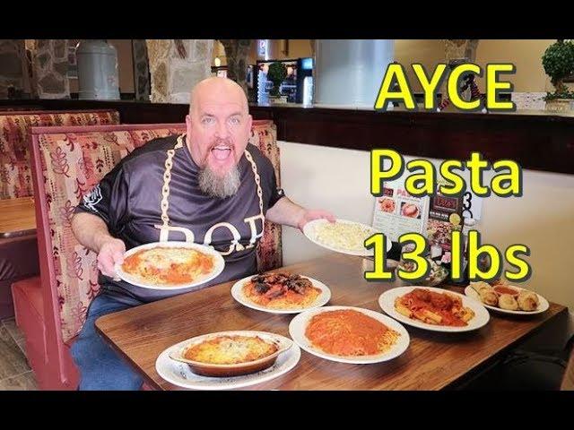 MASSIVE PASTA MUKBANG - 13 lbs - Vito's Pizza AYCE Pasta Night Spring City, PA