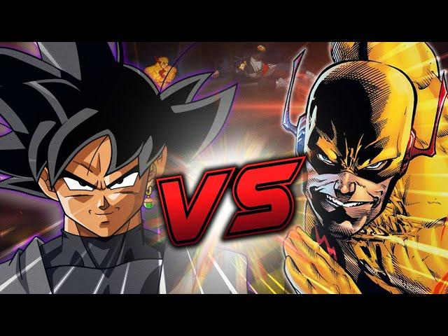 Goku Black VS Reverse Flash! Animated DRAGON BALL vs DC Villain Death Battle