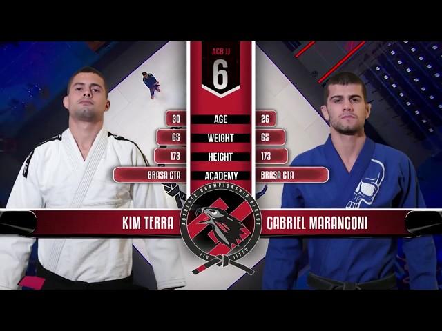 Kim Terra vs Gabriel Marangoni awesome submission ACB JJ World Grand Prix