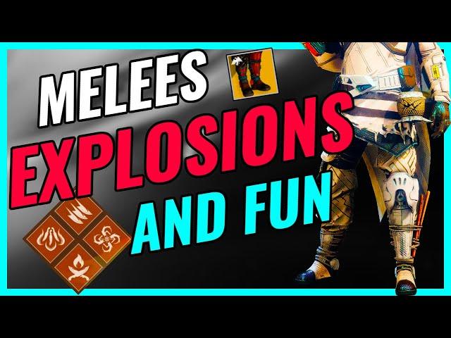 BOMBARDIERS + EXPLOSIVE WELLMAKER + MELEE WELLMAKER = NOTHING BUT FUN!!! DESTINY 2 HUNTER PVE BUILD