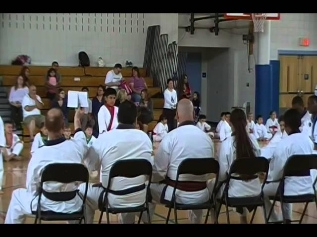 4th Annual Connecticut State Soo Bahk Do Championships  - Opening Ceremonies and demos.