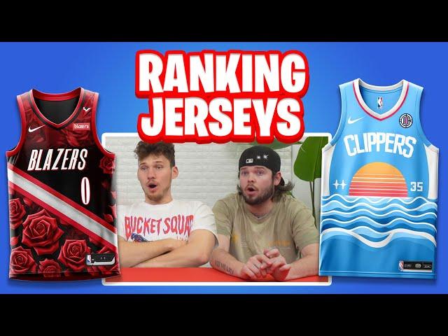 I made NEW JERSEYS for EVERY NBA TEAM and had my Friends RANK Them!