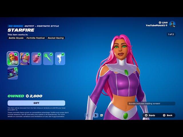 RARE STARFIRE IS BACK AFTER 830 DAYS! Fortnite Item Shop [December 18th, 2024]