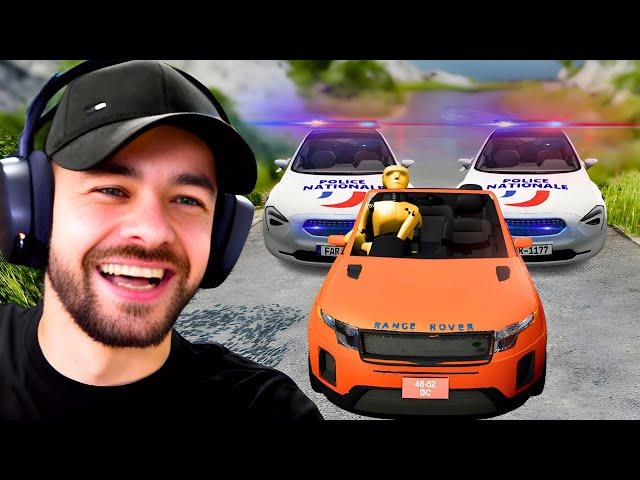 COURSE POURSUITE RAPIDE ET FURIEUSE sur BeamNG