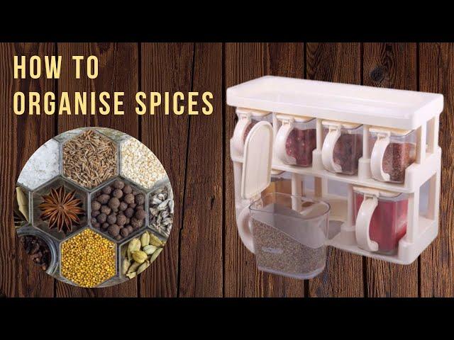 How to Organize Masala Box  | By Cooking With Nabeela
