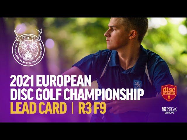 2021 European Disc Golf Championship | Round 3, Front 9 | Anttila, Lizotte, Berg, Carlsson