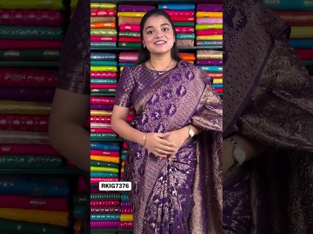 Viscose Silk AllOver Purple Saree I Wholesale Shop I @Rkcollectionssarees