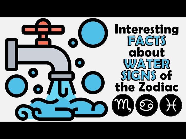 Interesting Facts about Water Signs of the Zodiac | Zodiac Talks