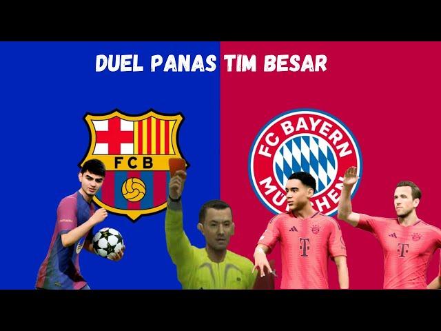 Barcelona vs Bayern Munchen di Liga Champions 2024 Dengan Wasit Kazuki Ito - UCL | EA Sports FC 25