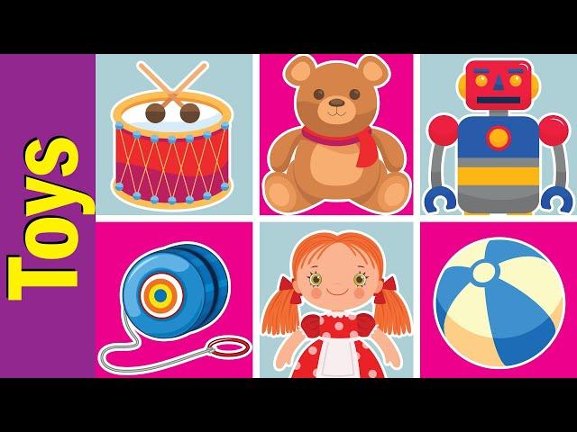 Toys Vocabulary Chant for Children | Fun Kids English