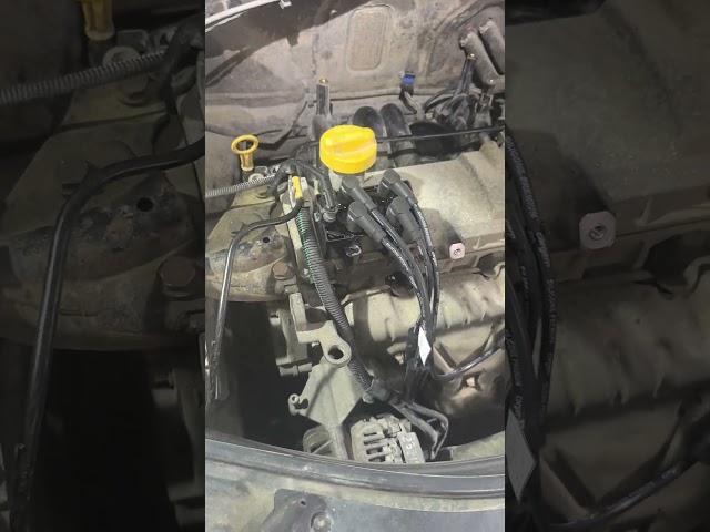 Логан не запускается на холодную #renault #logan #диагностика #автоэлектрика