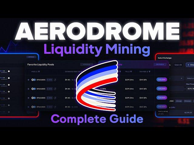 Full Aerodrome Liquidity Mining CRASH COURSE - Metrix Finance Tutorial