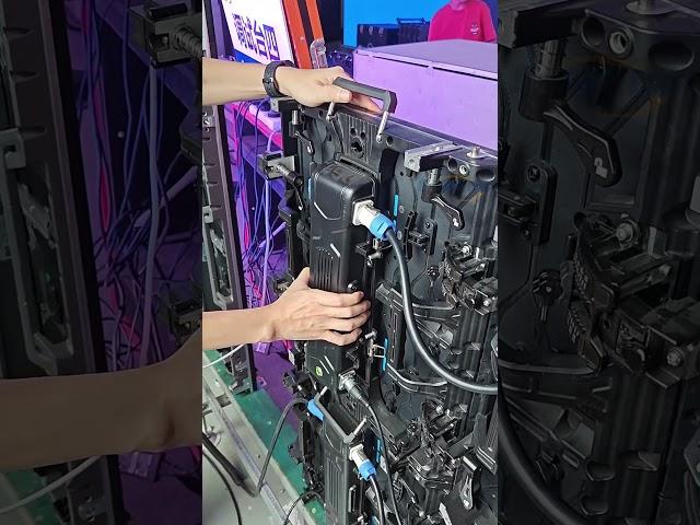 Collision test.#ledwall #ledscreen #leddisplay #eagerled #ledmodule
