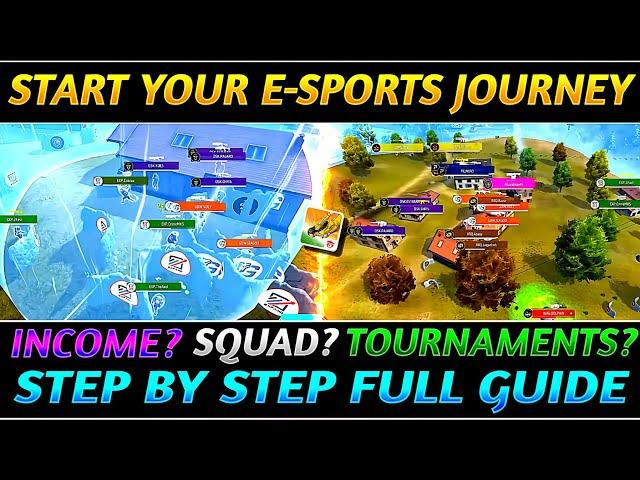 HOW TO START ESPORTS JOURNEY IN FREE FIRE | STEP BY STEP GUIDE | FREE FIRE ESPORTS 2024