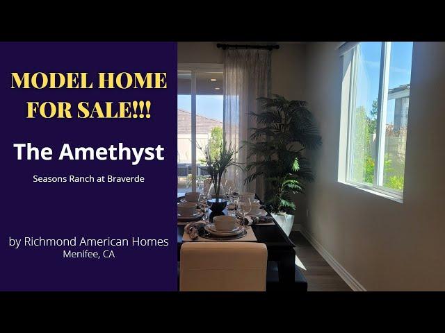 Model Home Tour | The Amethyst | Seasons Ranch at Braverde | Richmond American Homes |  Menifee, CA