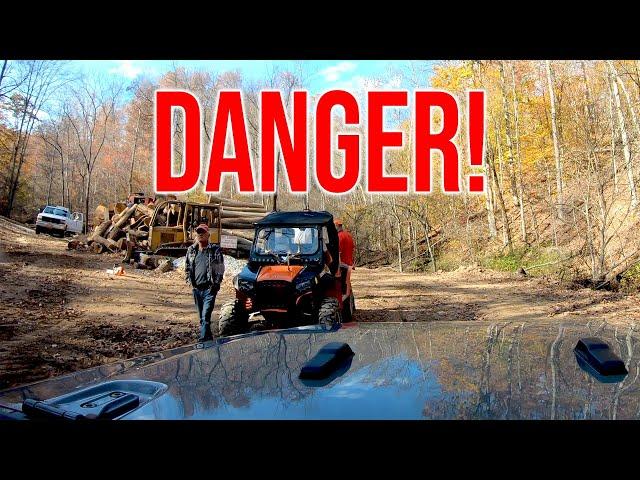 Overlanding West Virginia's Back Roads | Peak Fall Foliage | Logging Company Warning