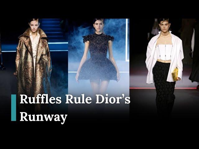 Dior’s Ruffled Revolution Steals Paris Fashion Week! | Maria Grazia Chiuri | AN1G