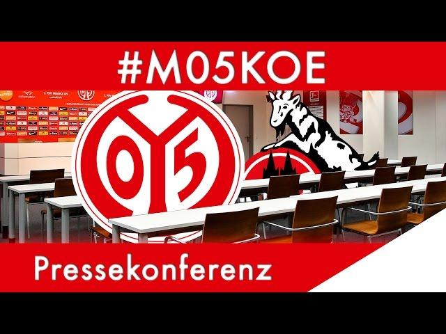 Pressekonferenz vor #M05KOE | 05er.tv | 1. FSV Mainz 05